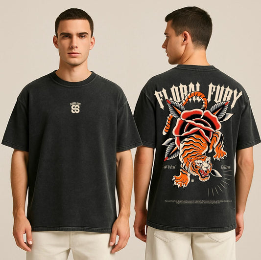 Floral fury: THE TIGER KING
